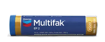 Presentación de MULTIFAK® EP 2 Grasa EP 2 de Chevron (Minería)
